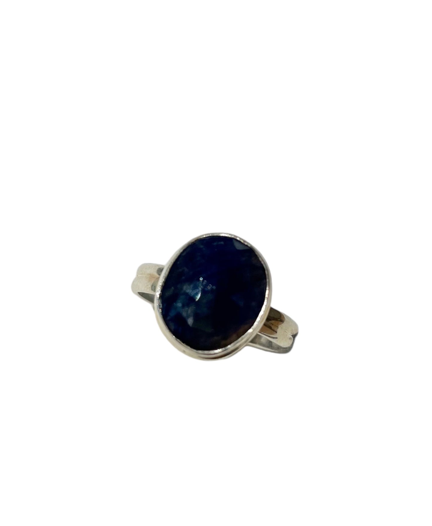 Blue Sapphire, Natural, Stone, .925 Sterling Silver, Ring #BS105