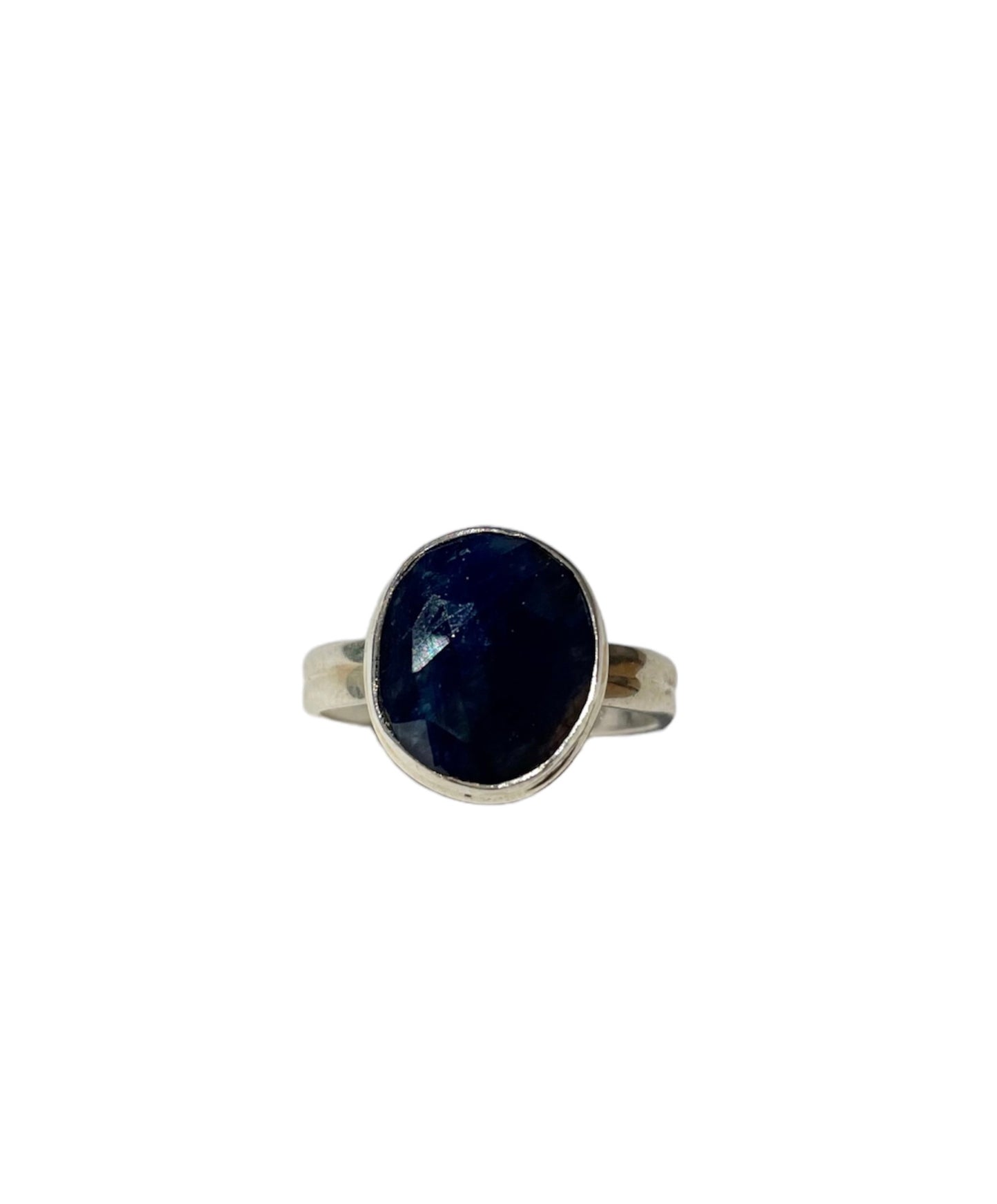 Blue Sapphire, Natural, Stone, .925 Sterling Silver, Ring #BS105