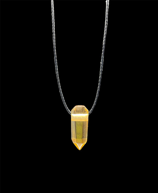 Citrine, Natural, Stone, Pendant, Necklace