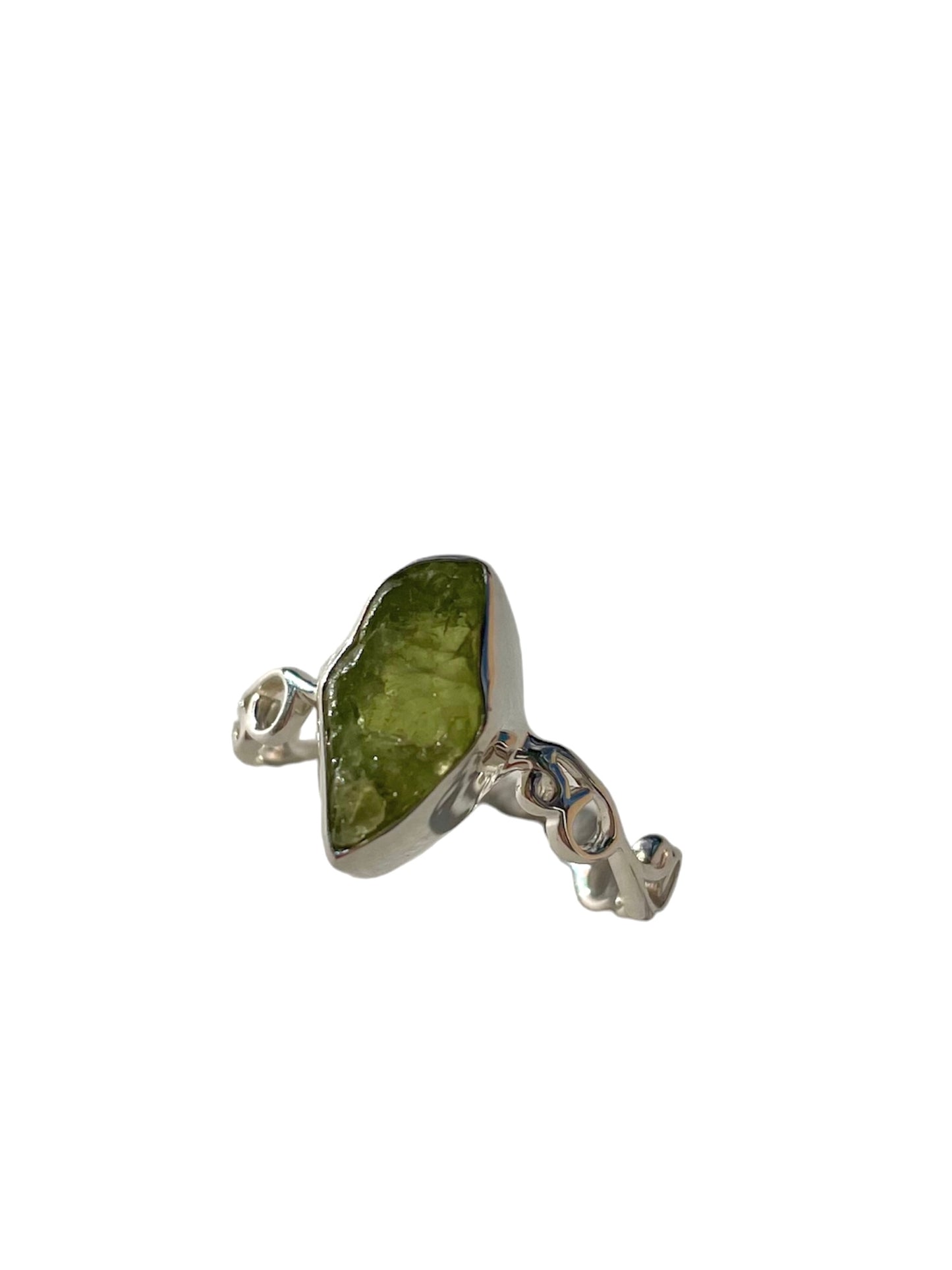 Peridot, Natural, Stone, .925 Sterling Silver, Ring