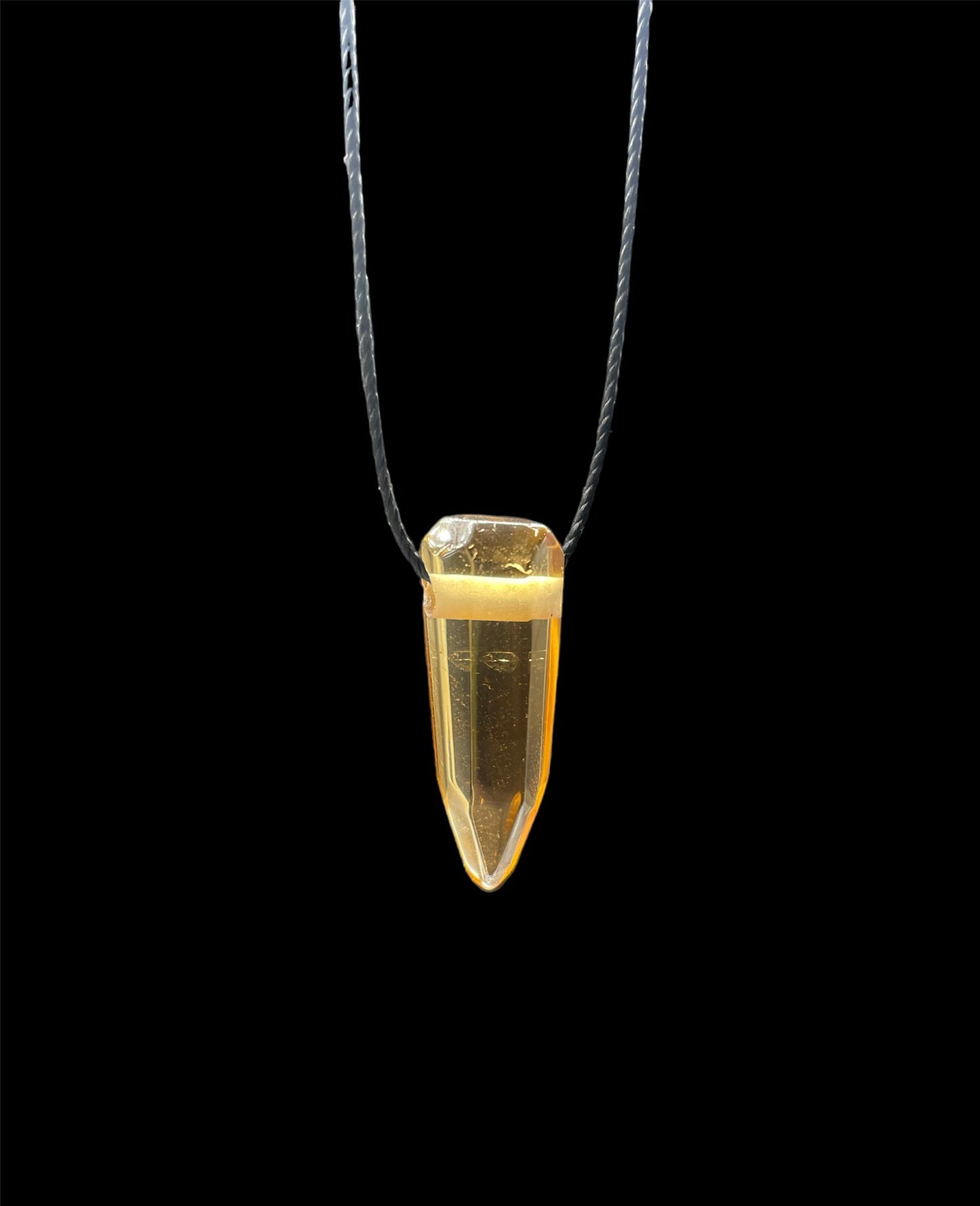 Citrine, Natural, Stone, Pendant, Necklace