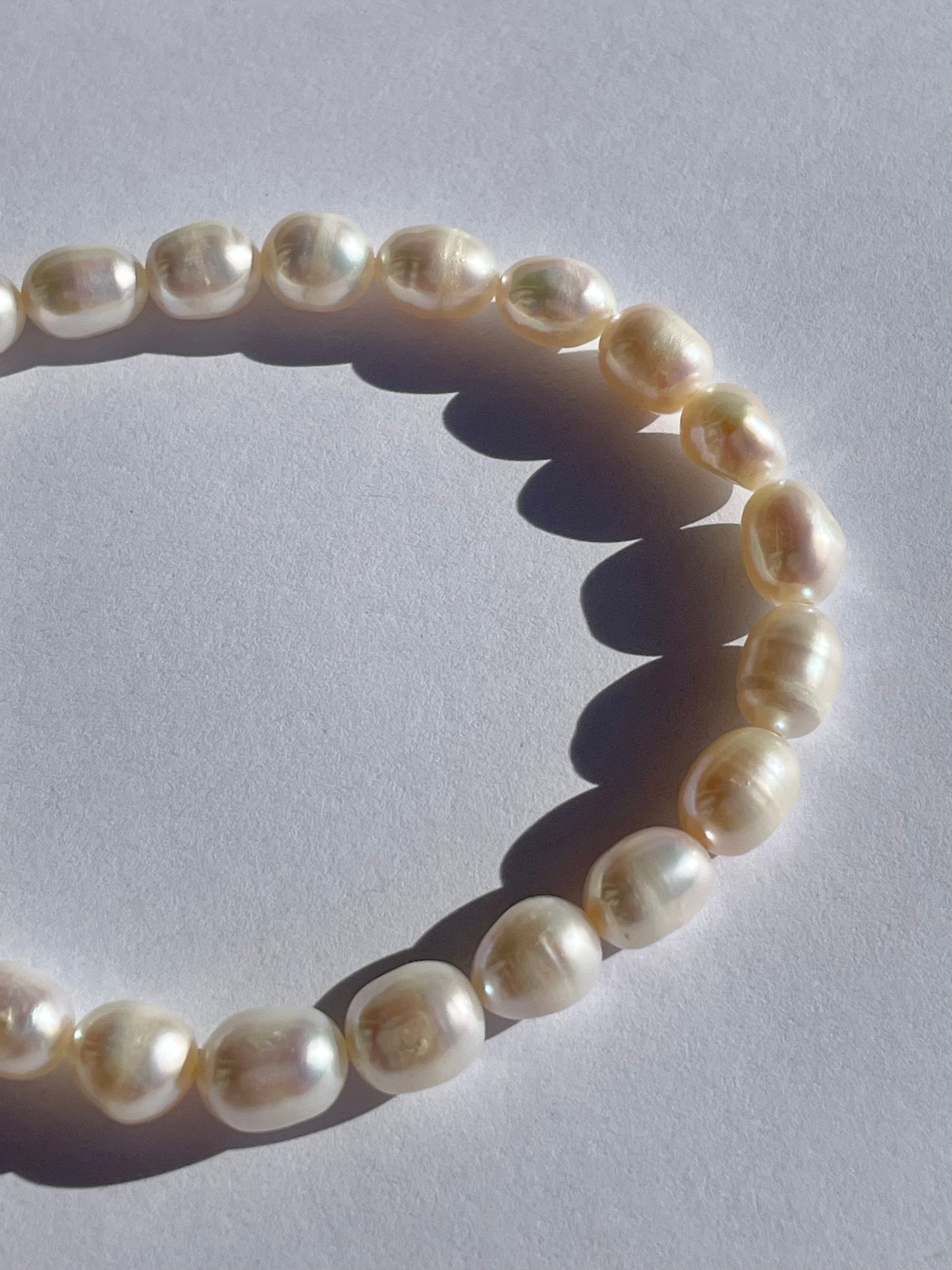 Fresh Water Pearl, Natural, Bracelet