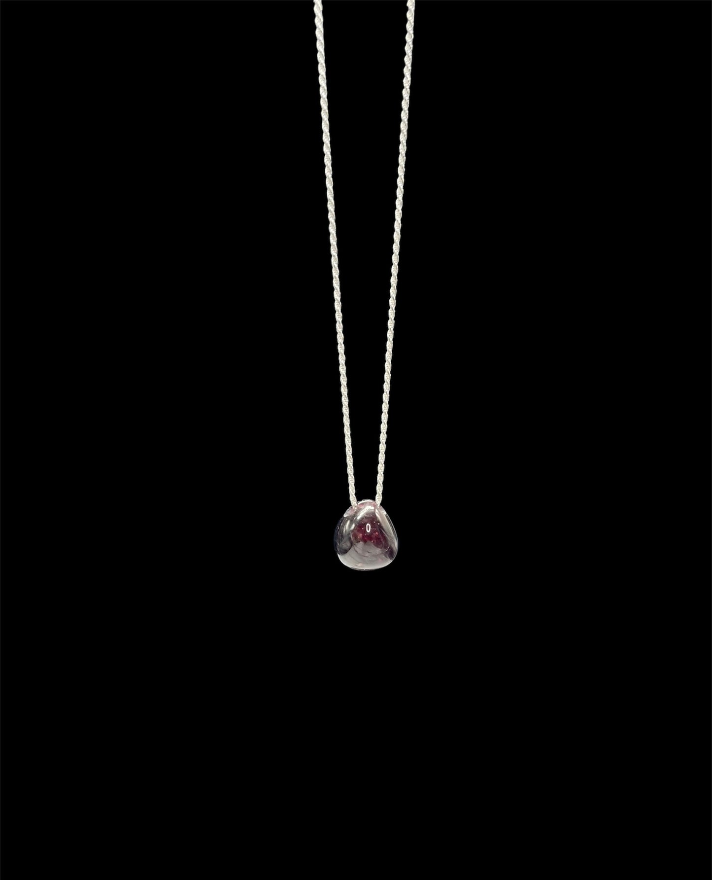 Garnet, January Birthstone, Pendant, Necklace