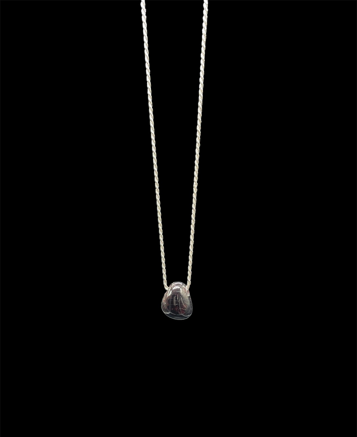 Garnet, January Birthstone, Pendant, Necklace