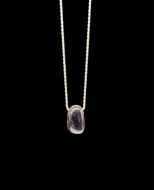 Garnet, January Birthstone, Pendant, Necklace