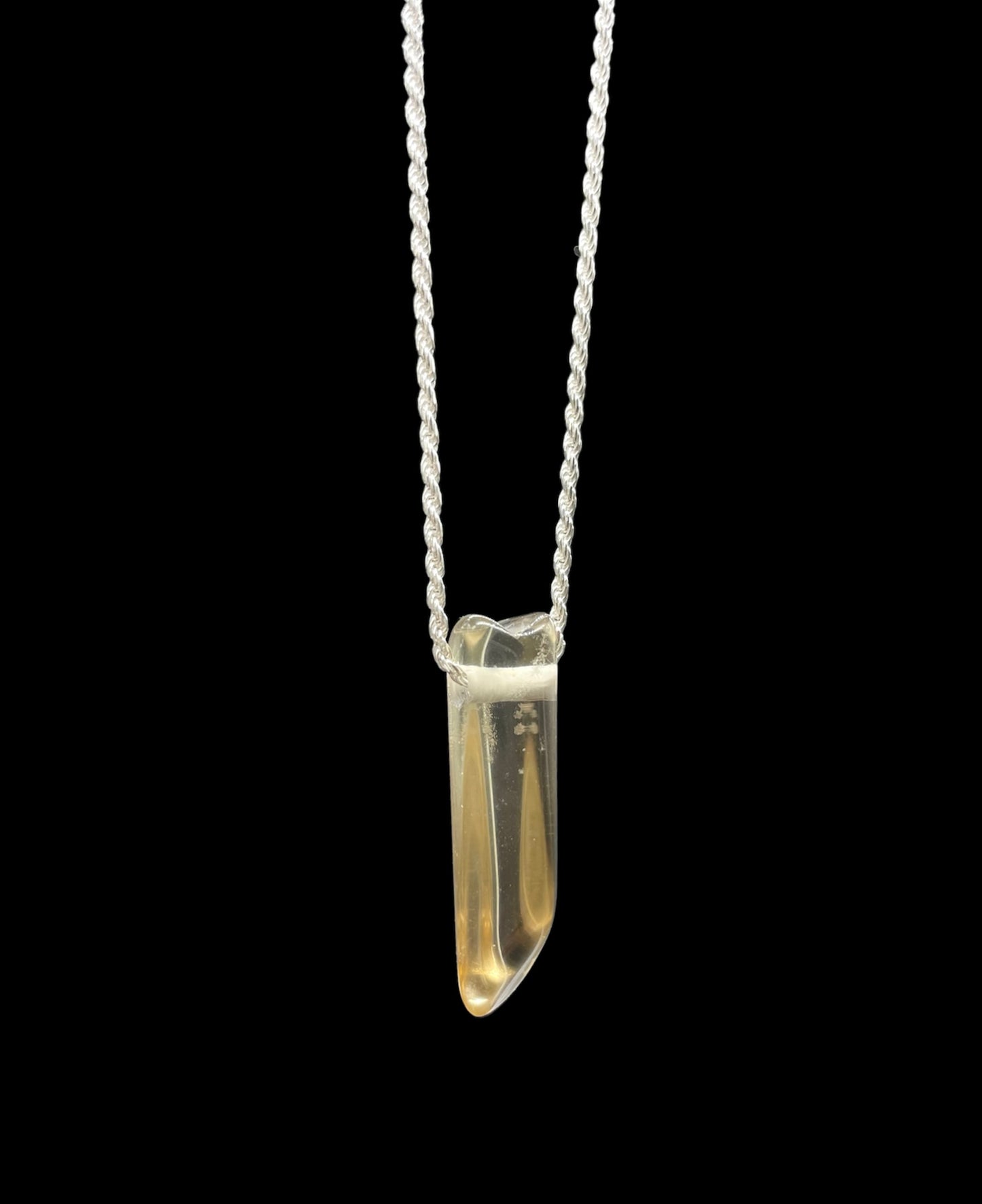 Citrine, Natural, Stone, Pendant, Necklace