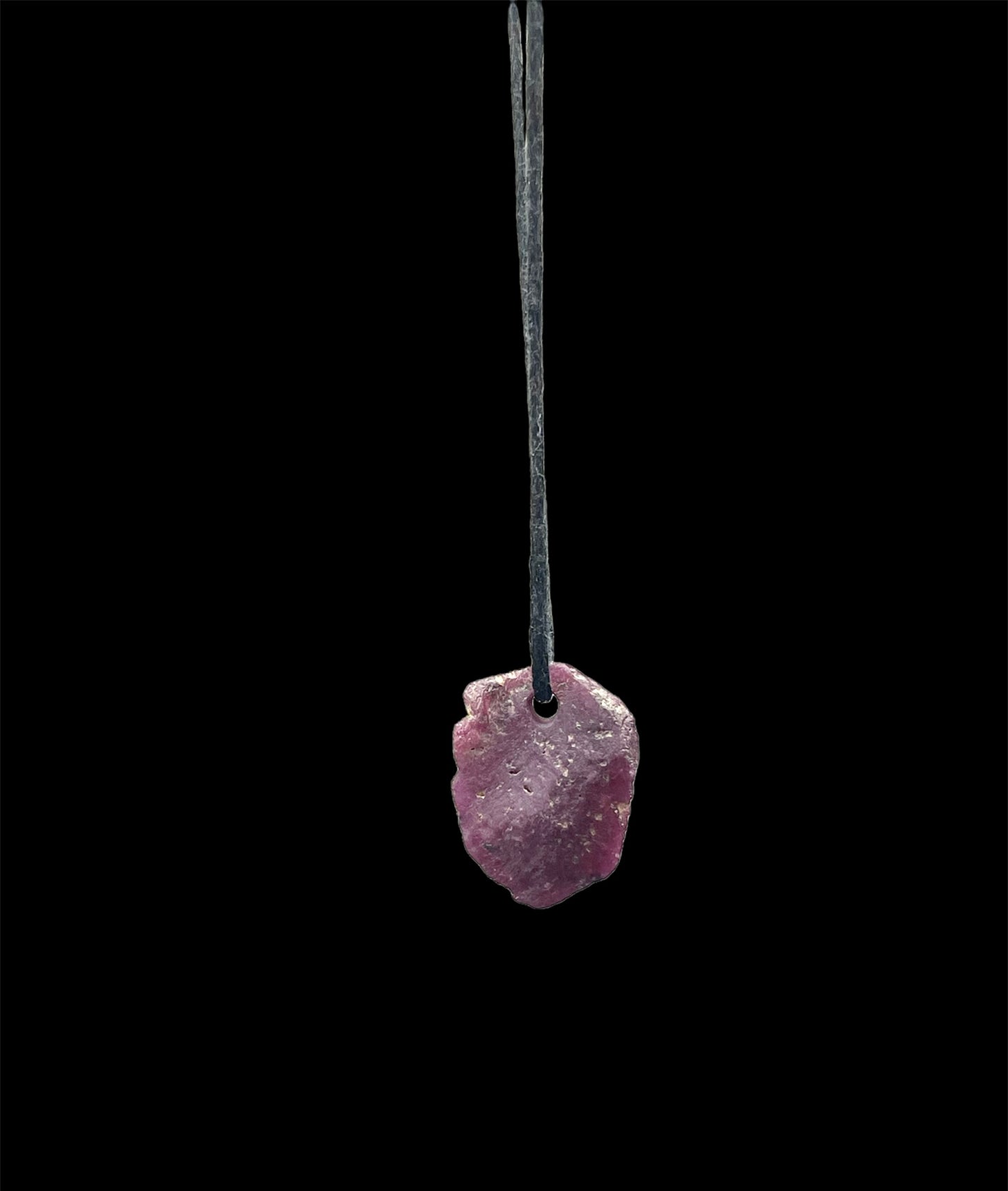 Ruby, Dainty, Pendant, Necklace