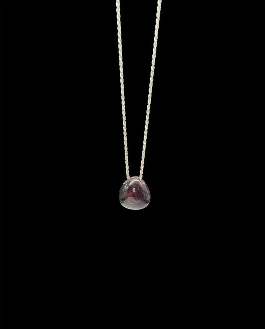 Garnet, January Birthstone, Pendant, Necklace